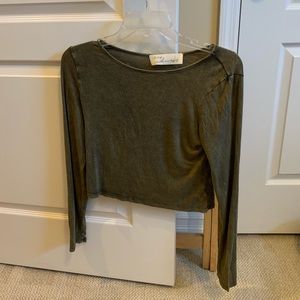 Vintage Havana Semi Cropped Top